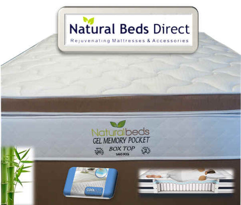 Cool Gel Memory Foam Box Top