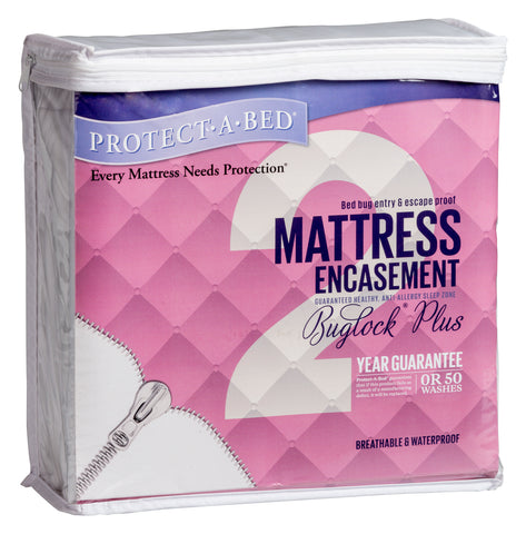 Protect-A-Bed® – BUGLOCK® Plus Mattress Encasement